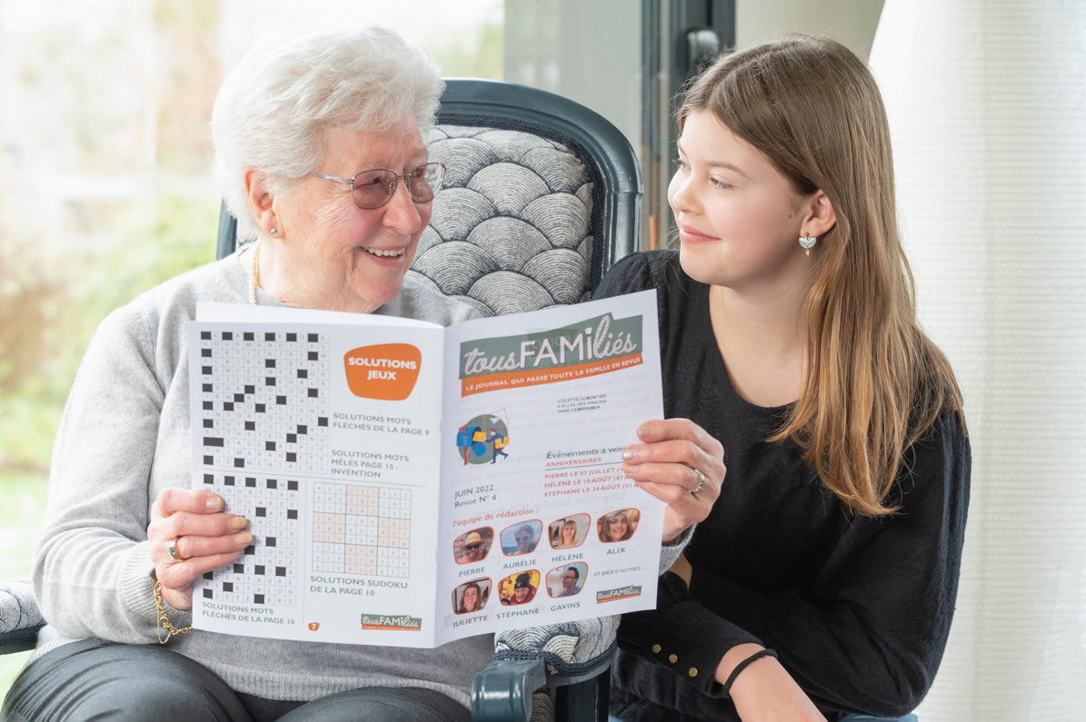 journal photo familial mensuel